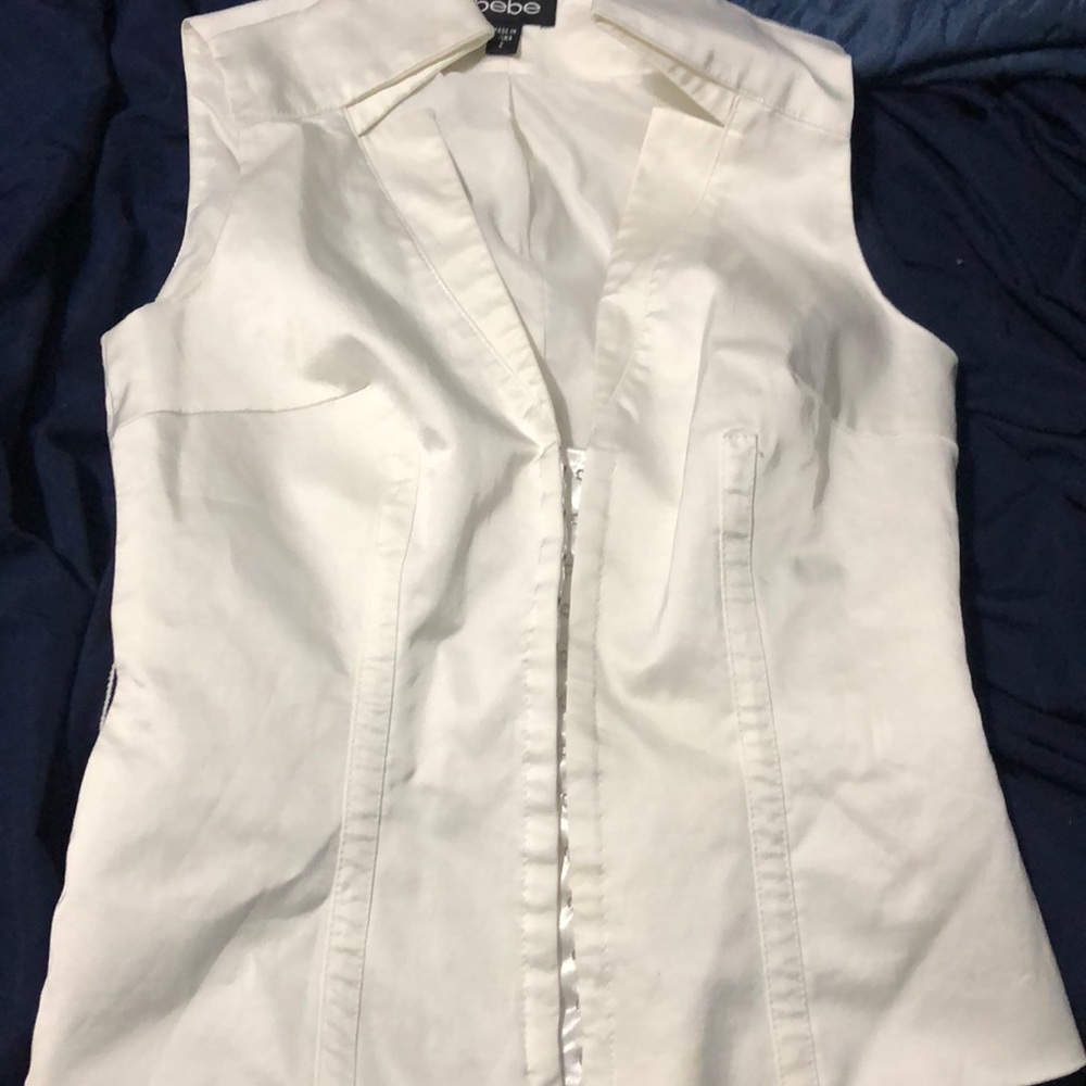 Bebe tank dress shirt